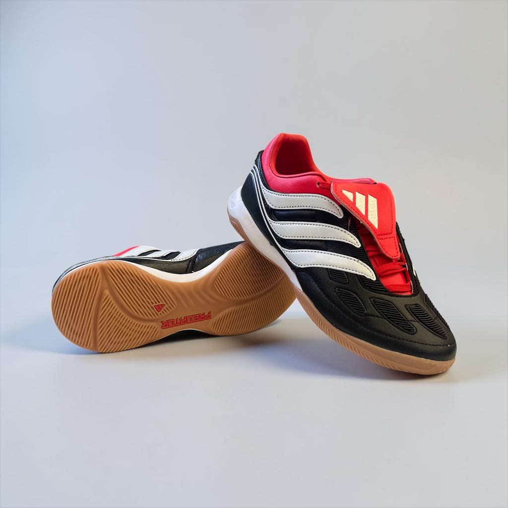 FUTSAL ADIDAS PREDATOR NEGRO ROJO BLANCO