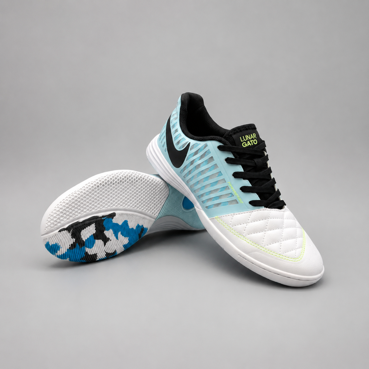 LUNAR GATO II BLANCO AZUL FUTSAL