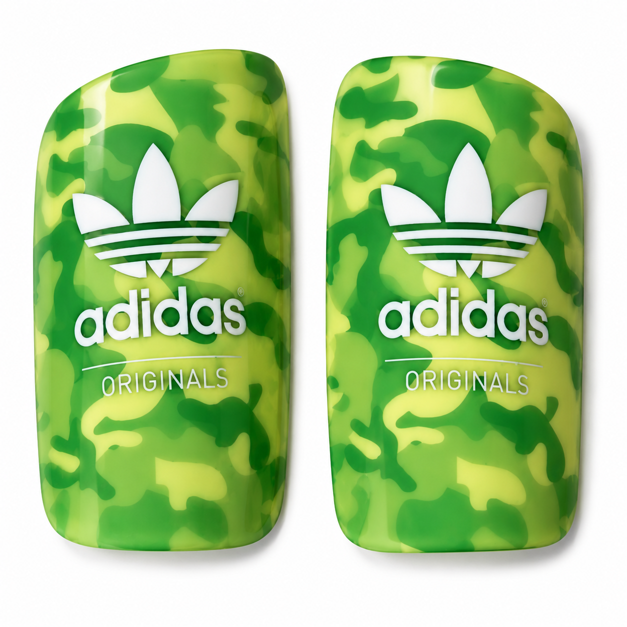 CANILLERAS ADIDAS  CAMUFLADAS VERDES