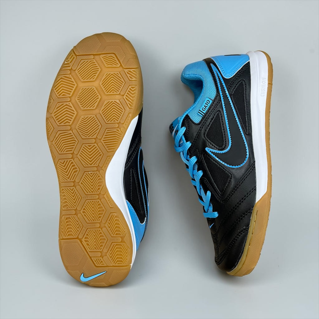 FUTSAL NIKE SB GATO SUPREME NEGRO CELESTE