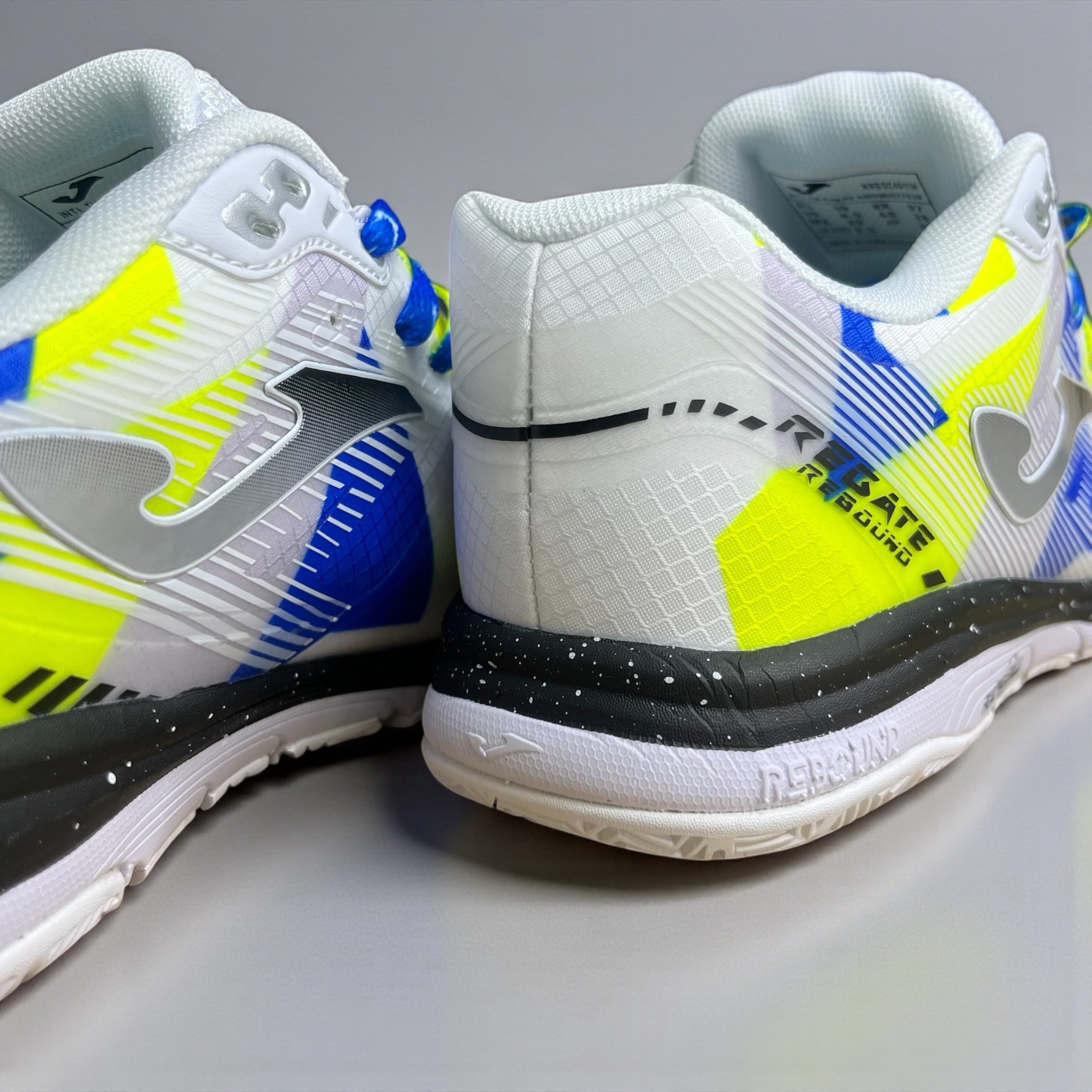 FUTSAL JOMA REACTIVE BLANCO AZUL AMARILLO