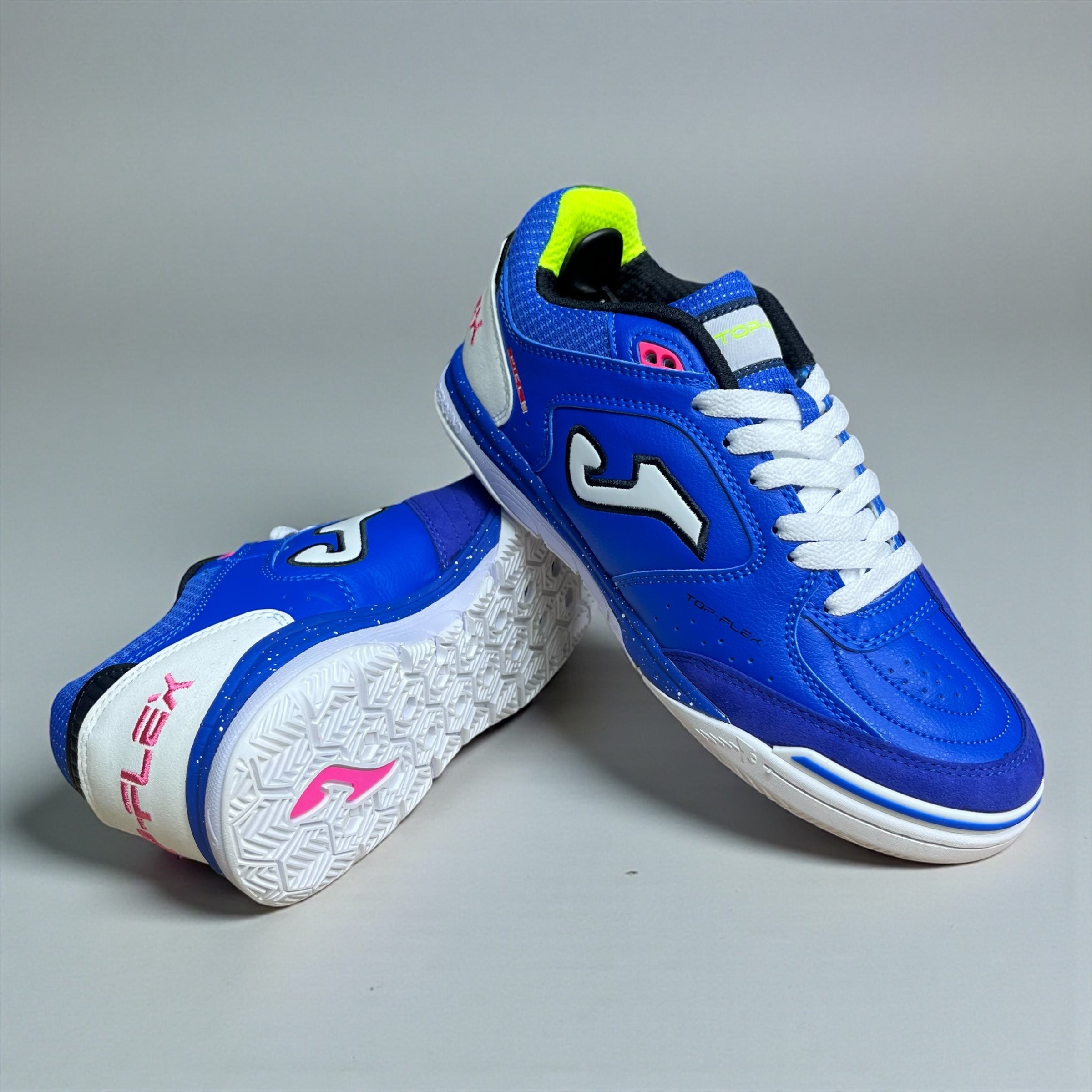 FUTSAL JOMA TOP FLEX AZUL BLANCO