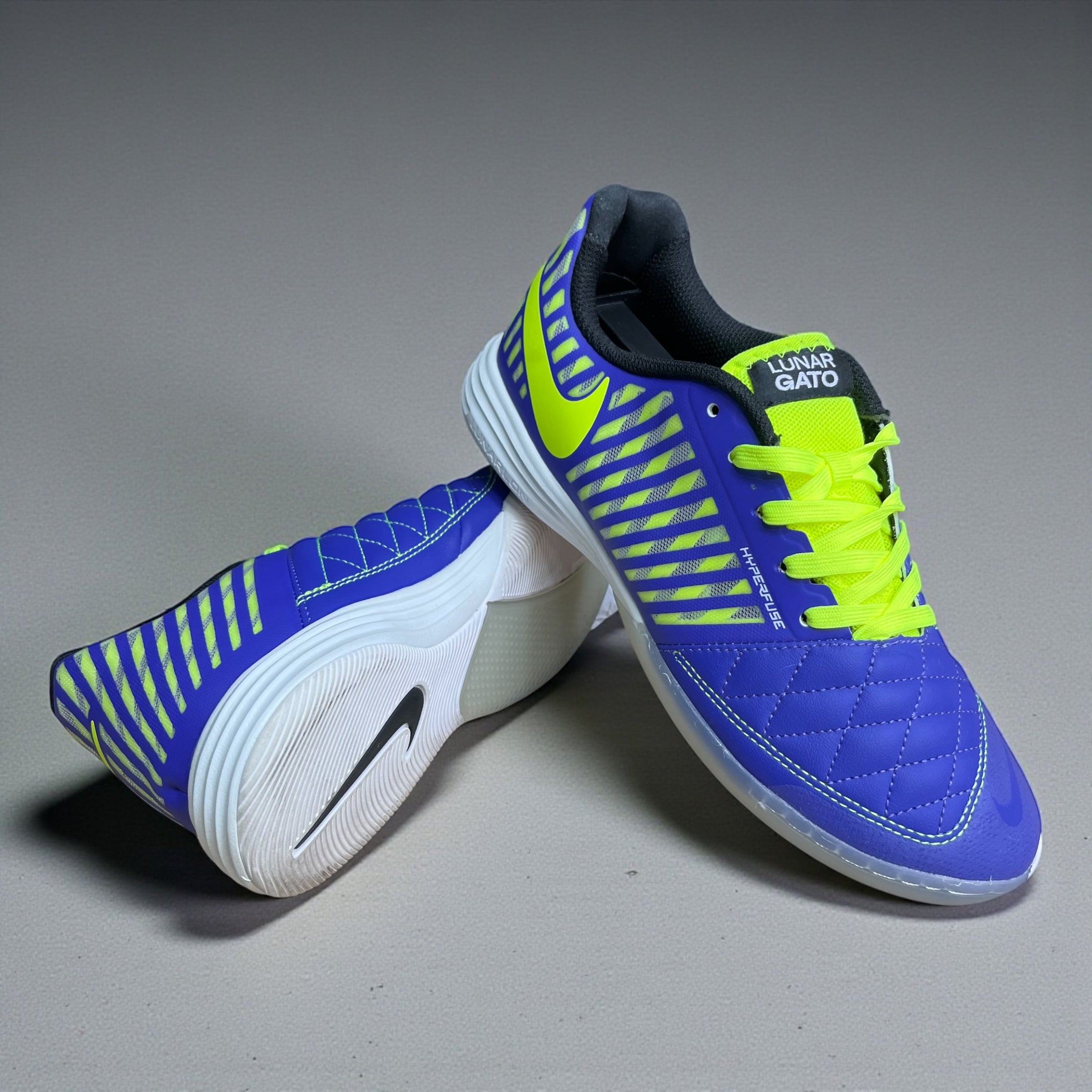 FUTSAL NIKE LUNARGATO AZUL AMARILLO