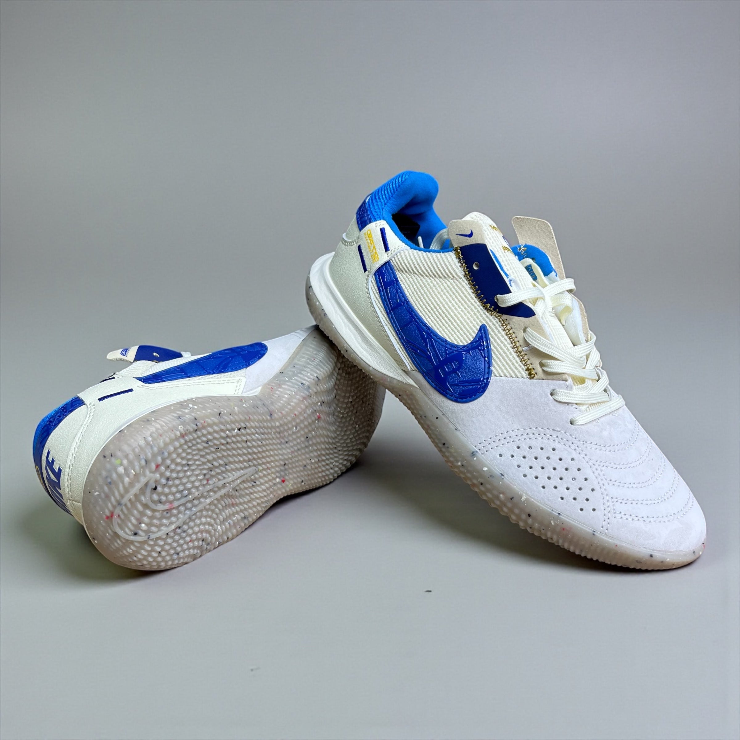 FUTSAL NIKE STREET GATO BLANCO AZUL