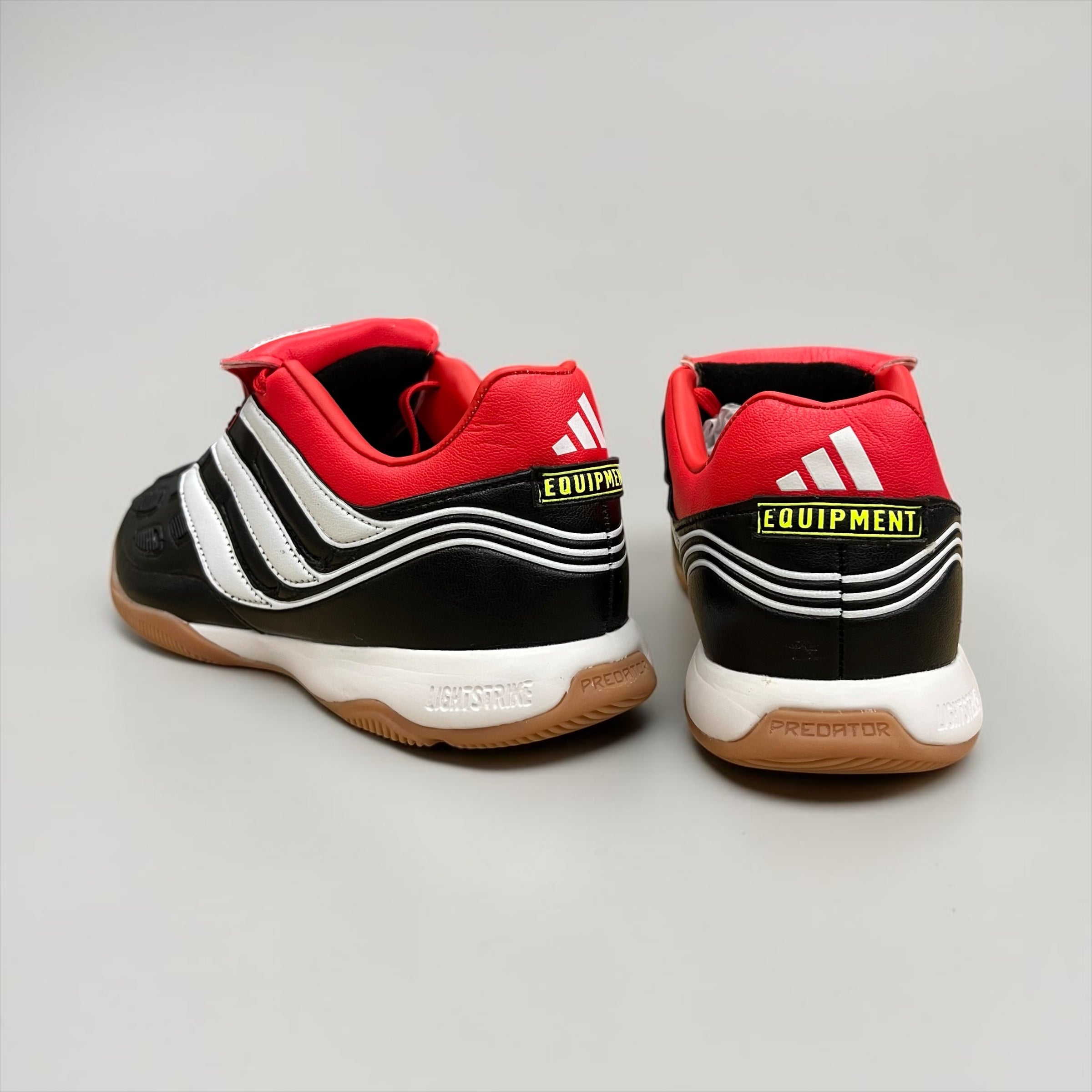 FUTSAL ADIDAS PREDATOR NEGRO ROJO BLANCO