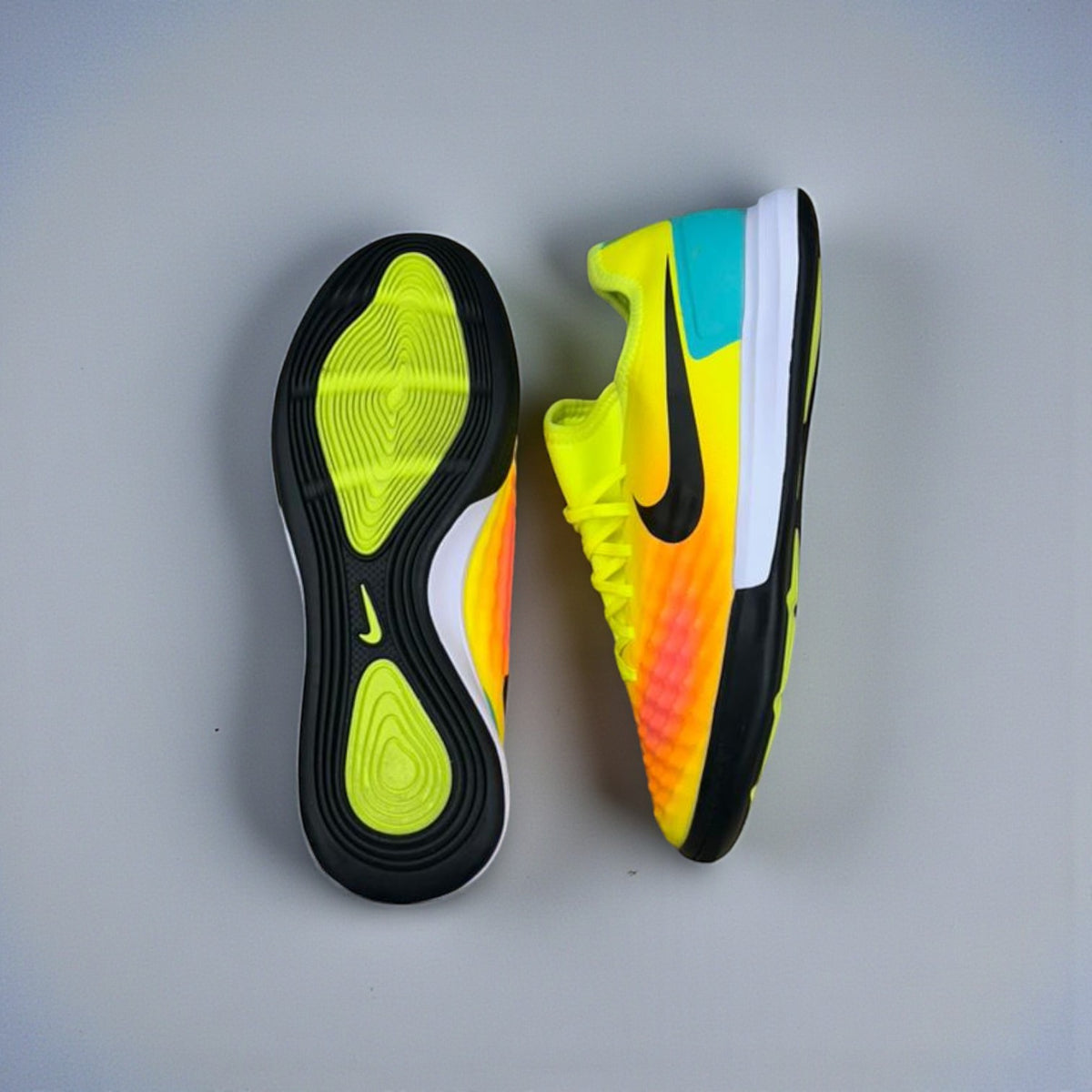 FUTSAL NIKE MAGISTA AMARILLO TURQUESA