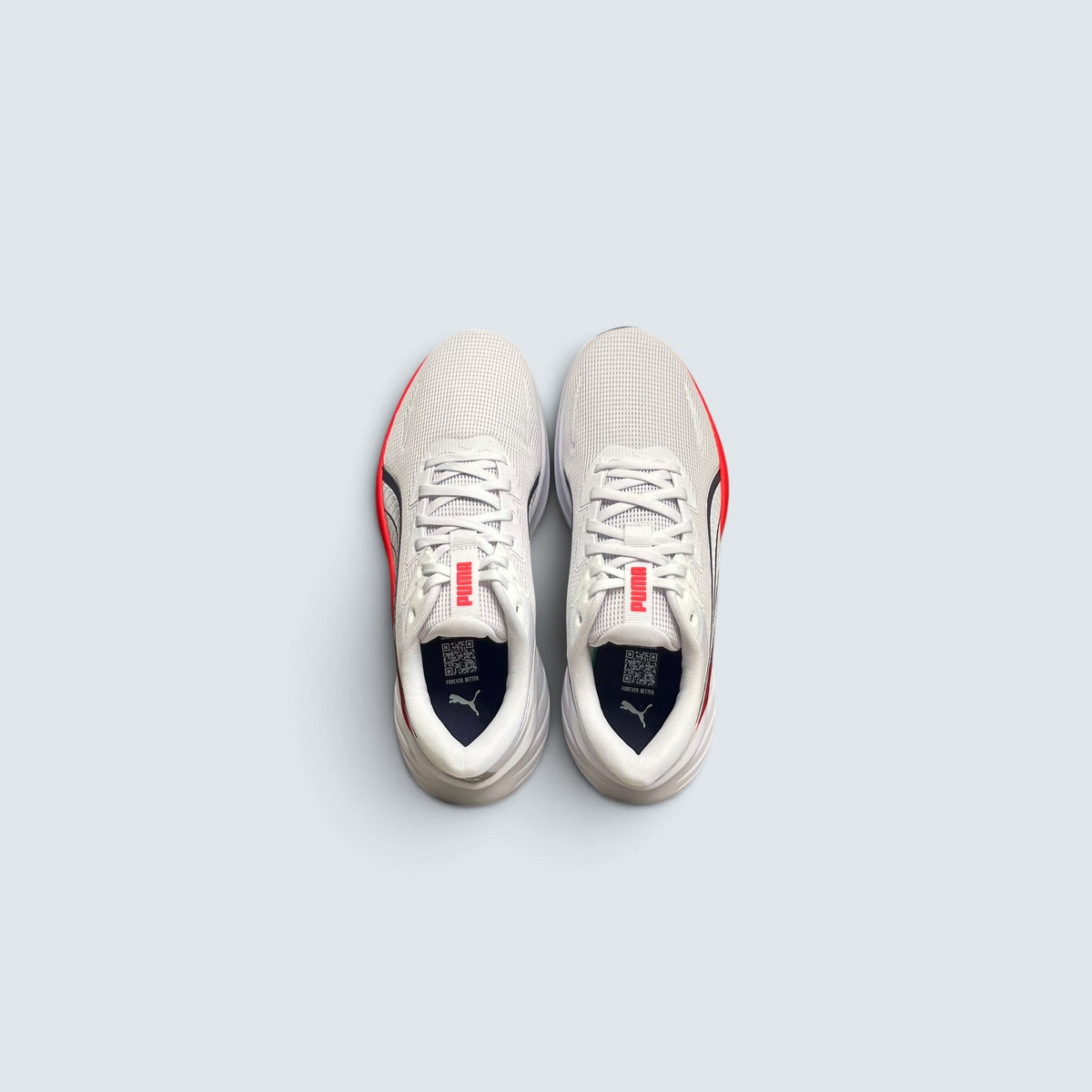 PUMA POUNCE LITE TN BLANCO NARANJA