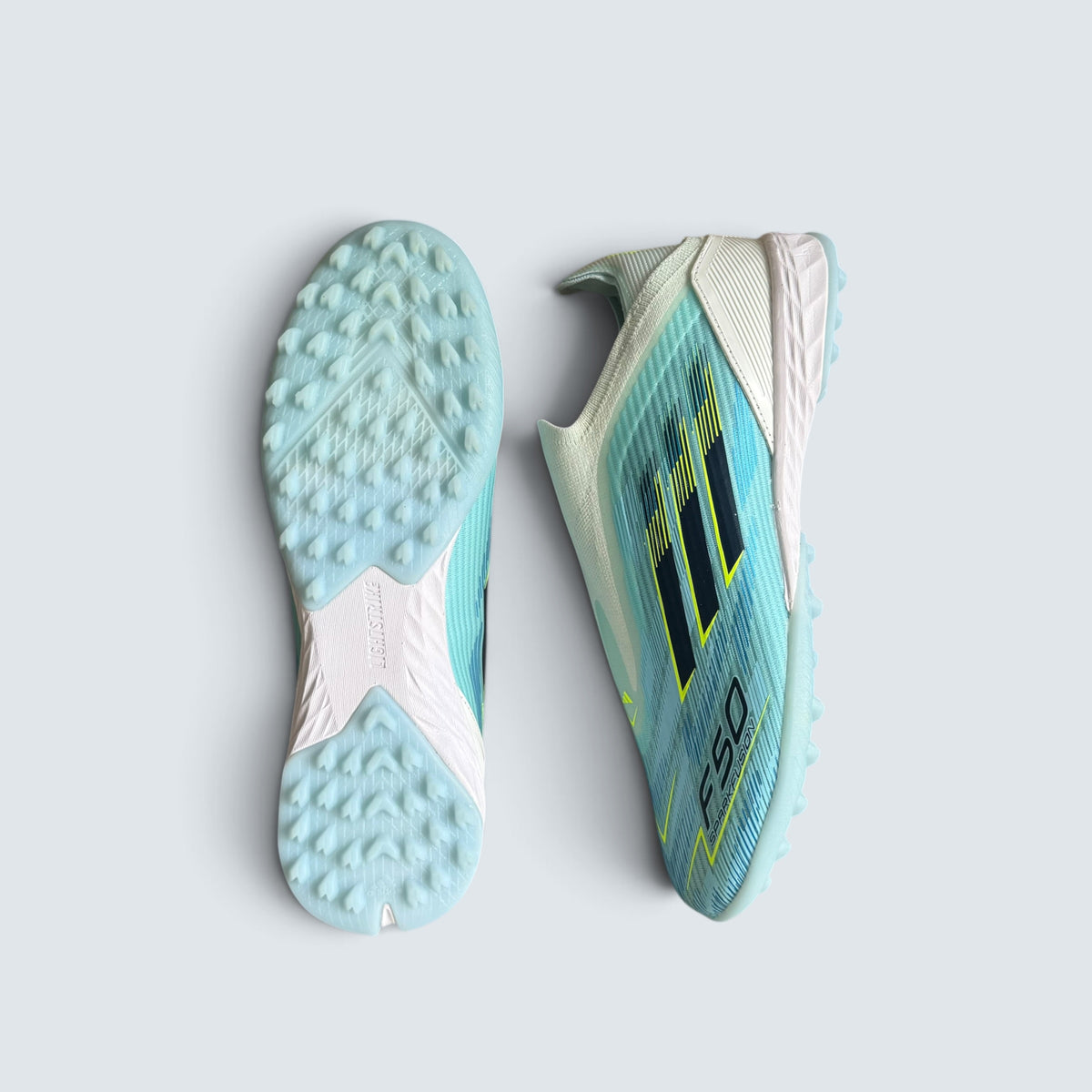 ZAPATILLAS F50 TF CELESTE