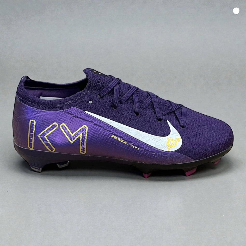 GUAYOS NIÑO ZOOM MERCURIAL MORADO DORADO