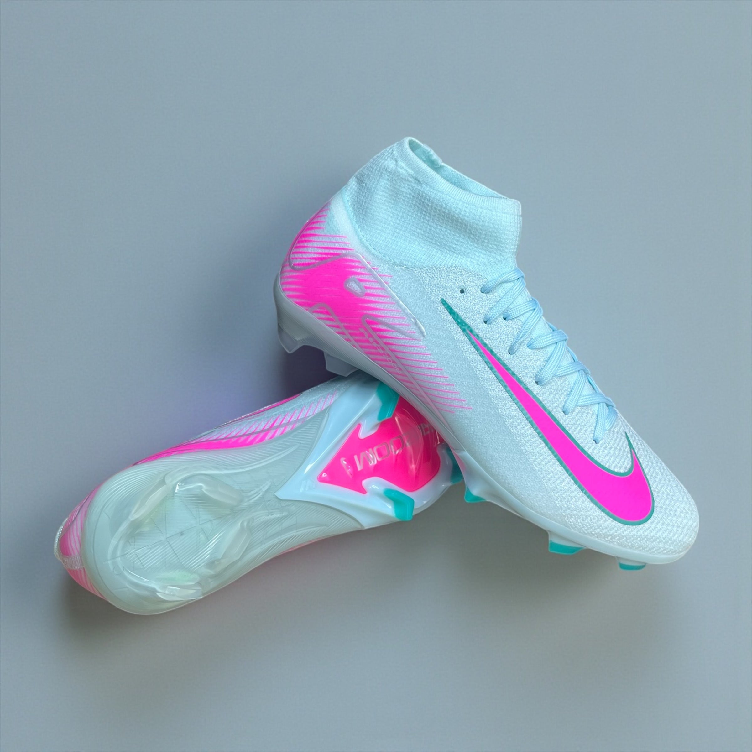 GUAYOS MERCURIAL SUPERFLY 10 TURQUESA MORADO