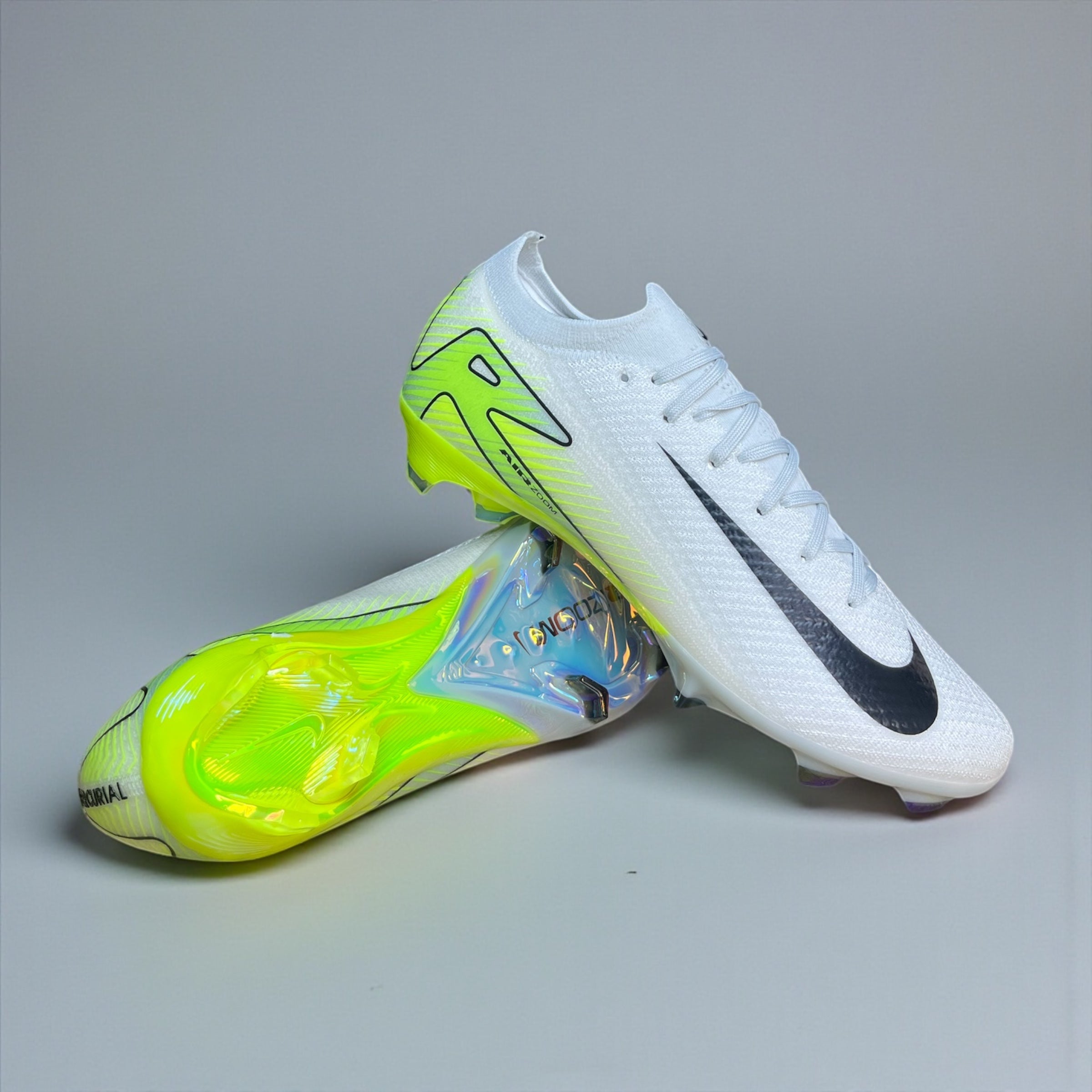 NIKE AIR ZOOM MERCURIAL VAPOR 16 ELITE FG WHITE/BLACK/YELLOW
