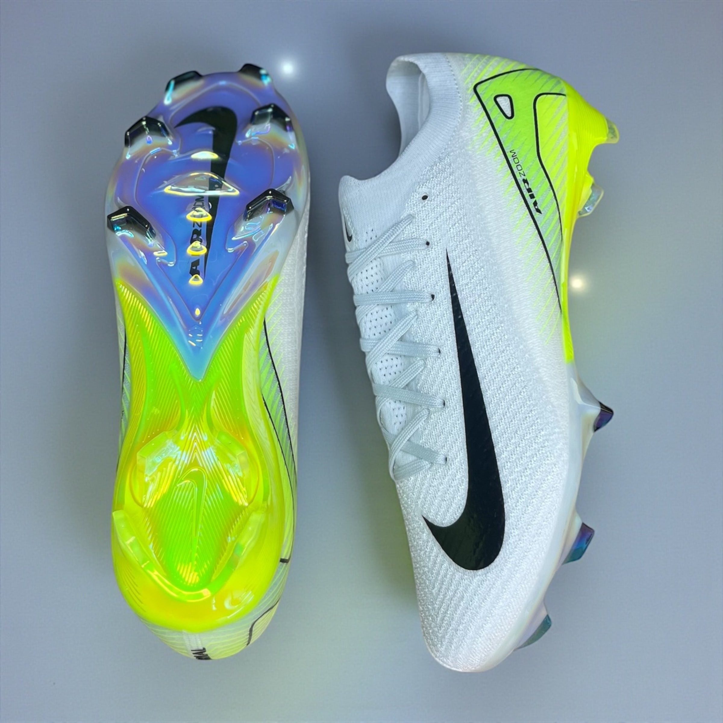 NIKE AIR ZOOM MERCURIAL VAPOR 16 ELITE FG WHITE/BLACK/YELLOW