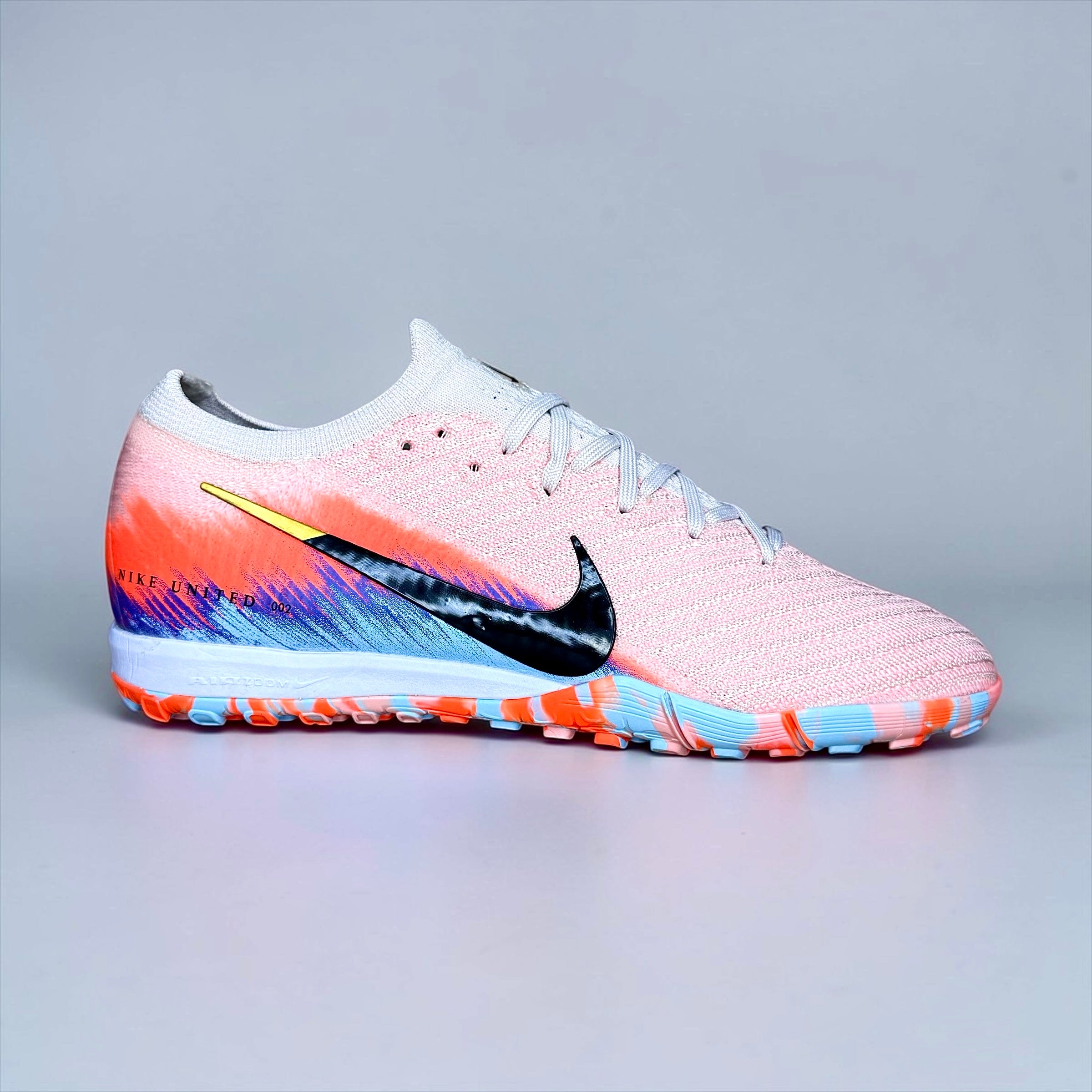 NIKE MERCURIAL VAPOR SALOMON AZUL / NARANJA  SINTÉTICA