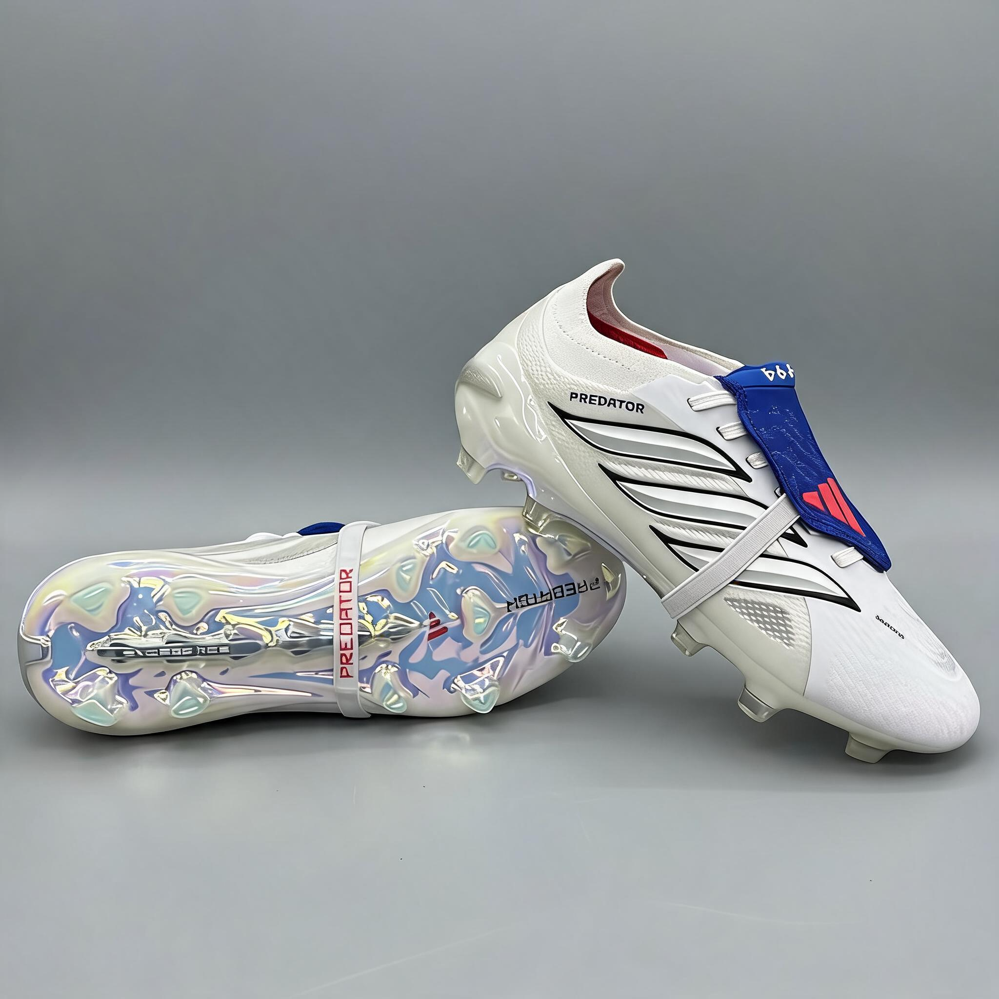 GUAYOS ADIDAS PREDATOR BLANCO AZUL