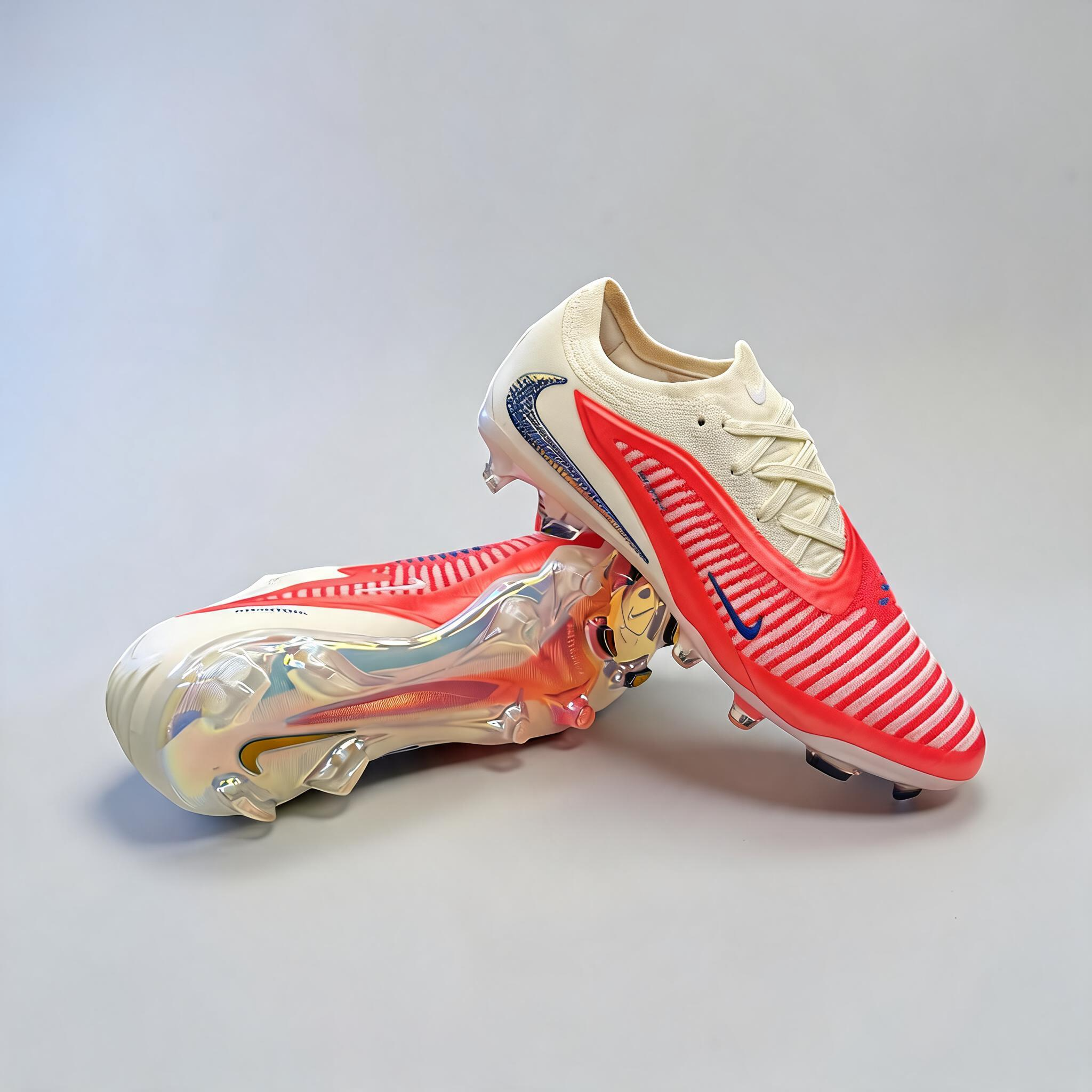 GUAYOS NIKE PHANTOM BLANCO ROJO