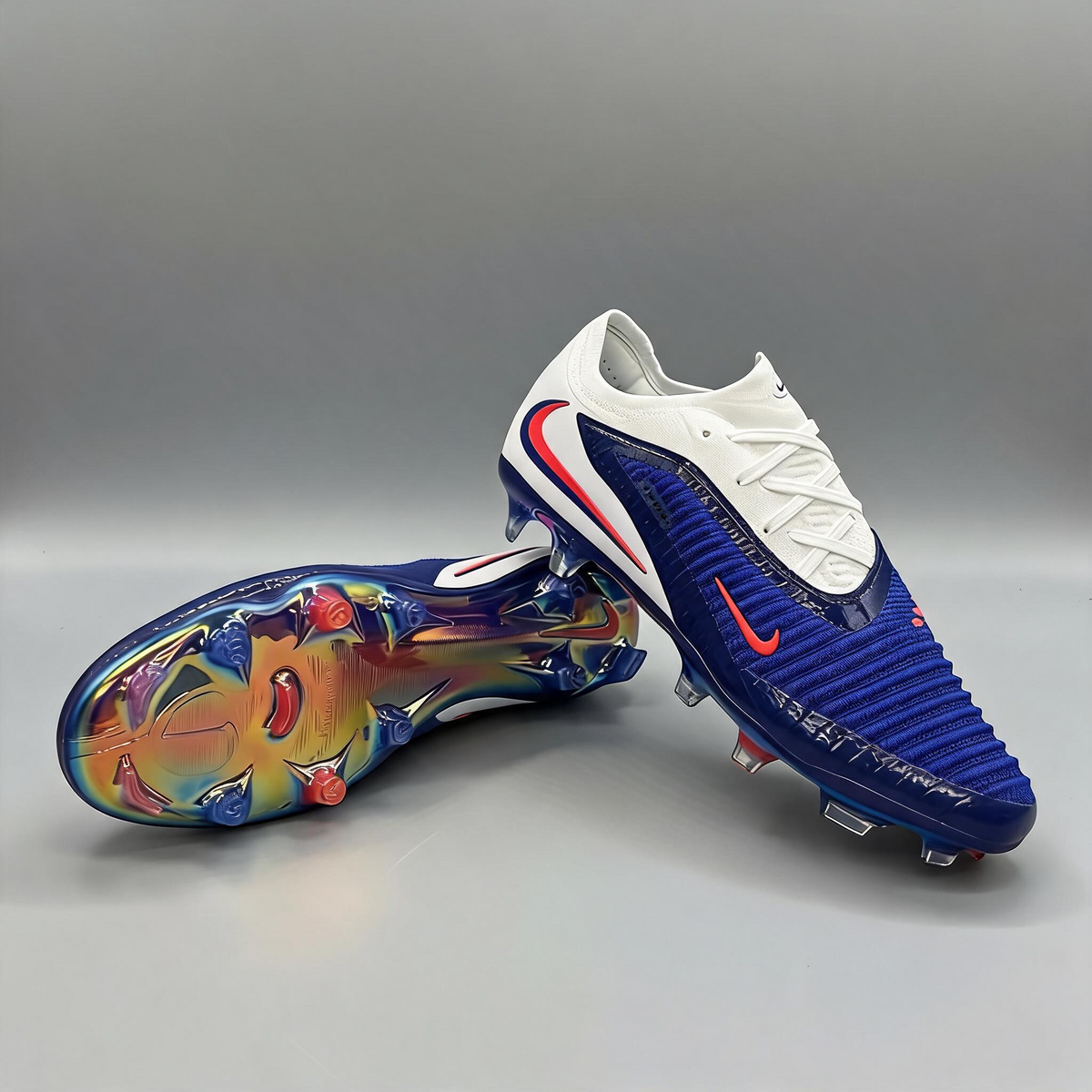 GUAYOS NIKE PHANTOM AZUL BLANCO