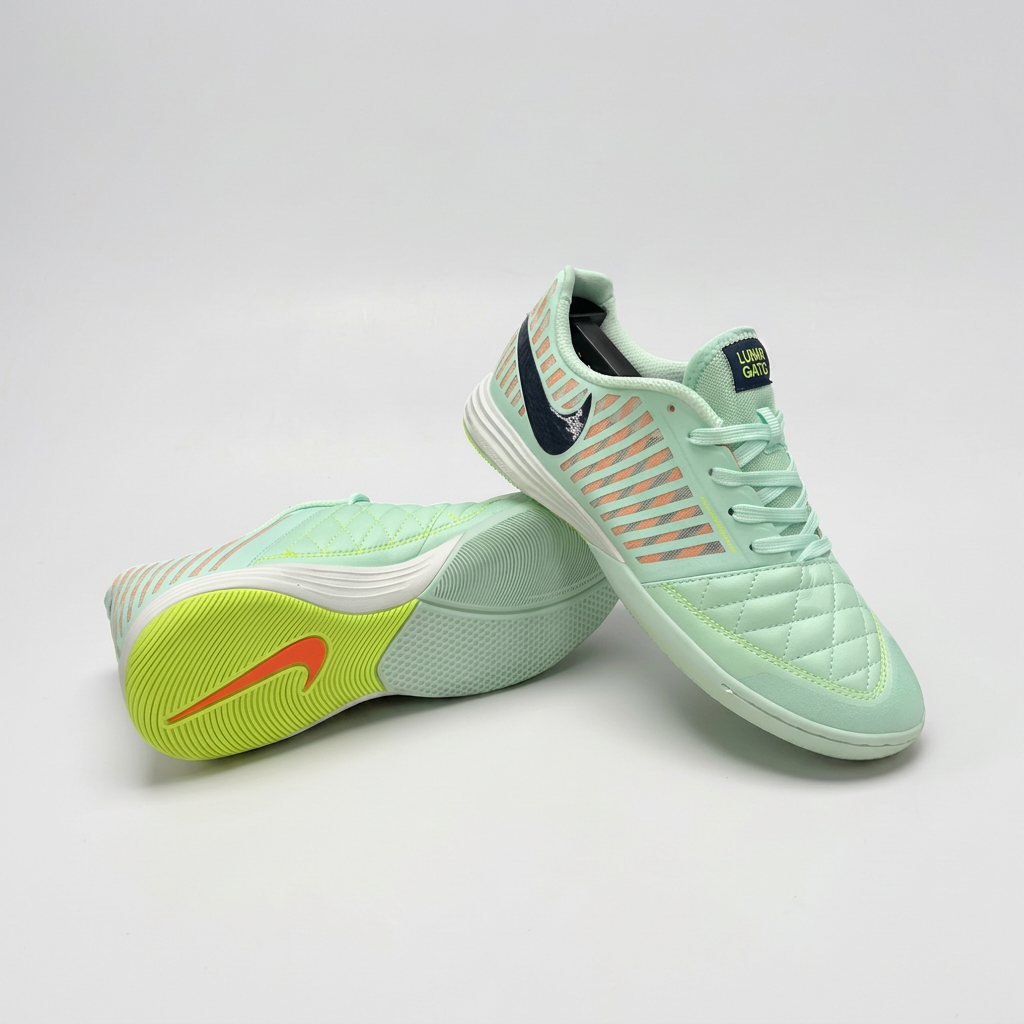 NIKE LUNAR GATO II VERDE MENTA FUTSAL