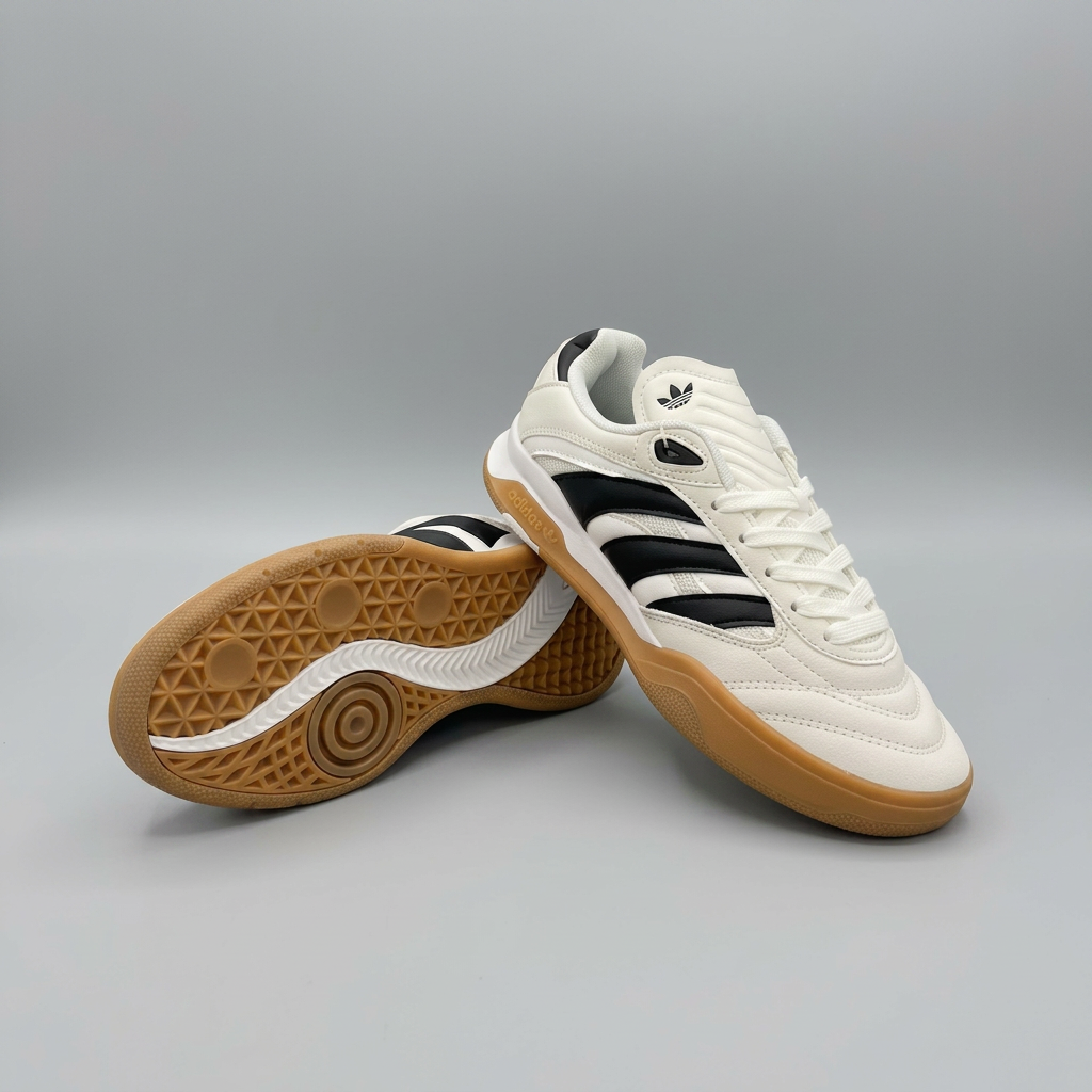 ADIDAS ORIGINALS BLANCO NEGRO SUELA GUM FUTSAL