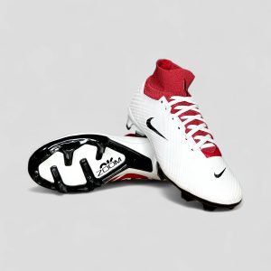 Guayos Nike Total 90 Blanco Vinotinto Niño