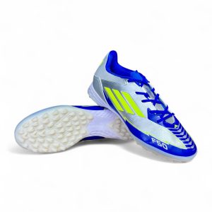 Adidas F50 Messi Azul Plata Verde Neón